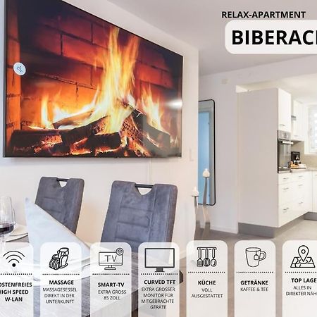 Relaxapartment 15 Massagesessel Smarttv Kueche Biberach an der Riss Exterior foto
